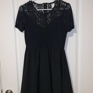 H&M Laced Black Dress